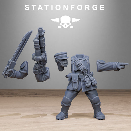 FreeGuard Infantry Resin Miniature Figure alternate view 2