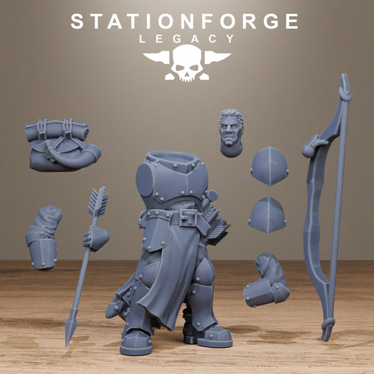 Solaris Archers Resin Miniature Figure alternate view 2