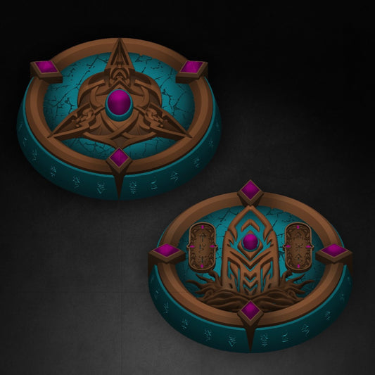 Elderbloom Objective Markers — Physical Resin Set