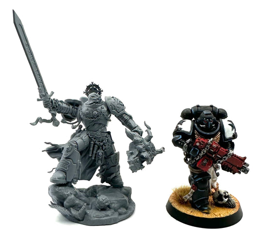 Marine Crusader Electus Resin Miniature Figure alternate view 2