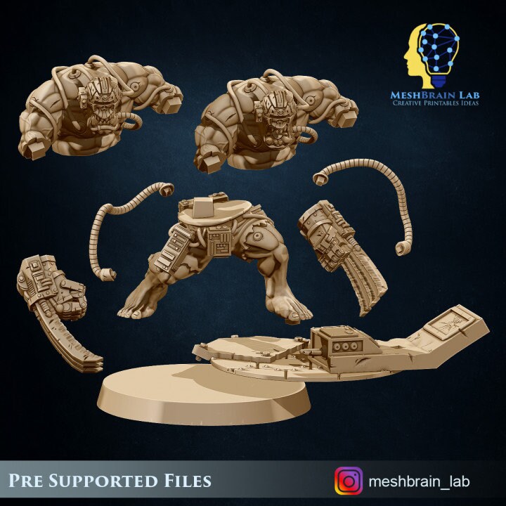 Ork Weapon Waagh! Resin Upgrade Parts alternate view 4