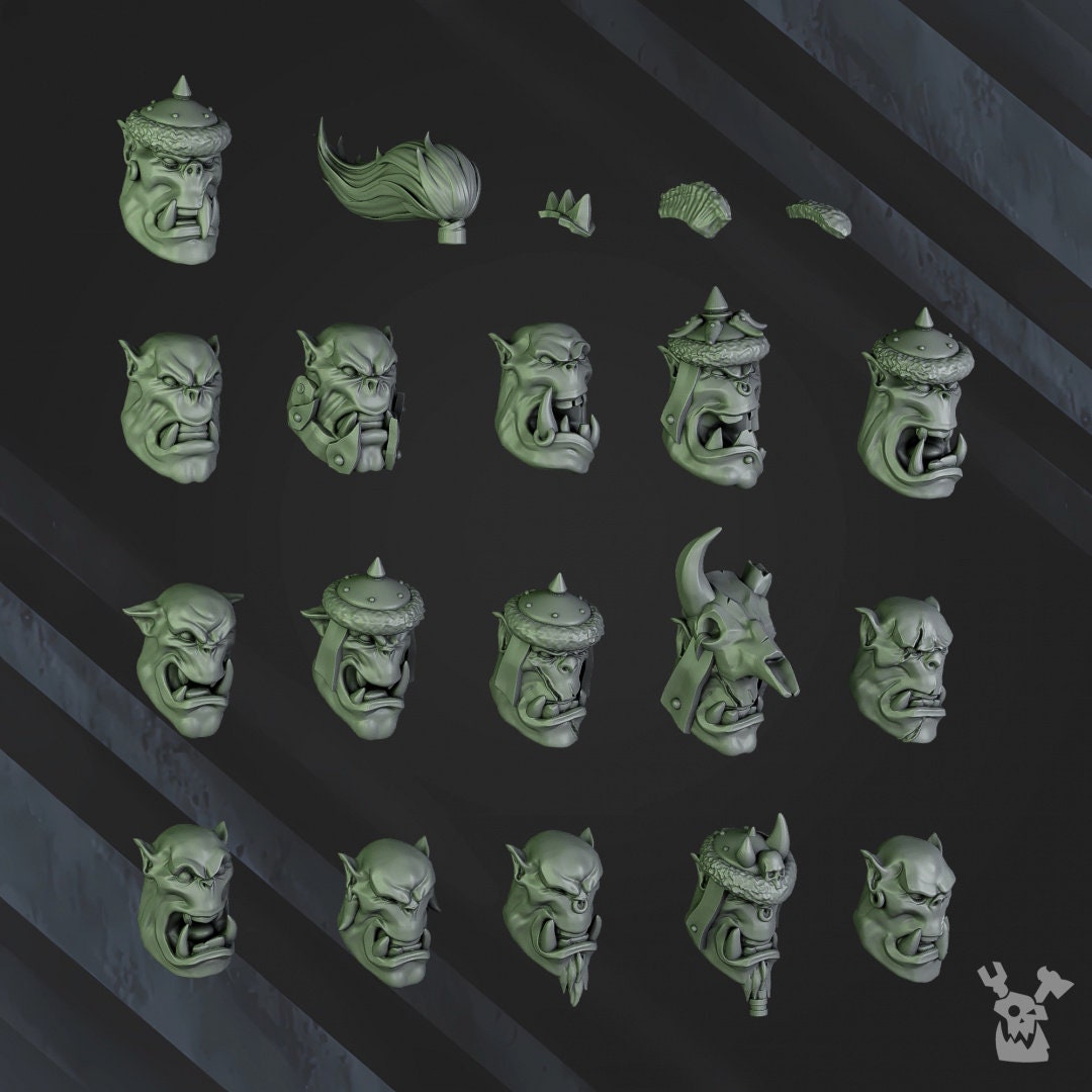 Squad of 6 Ork Boys Resin Miniatures Set - DakkaDakka alternate view 5