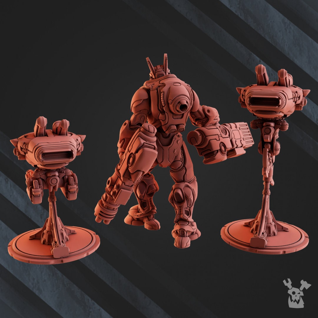 Shock Leader Resin Miniature Figure - DakkaDakka alternate view 2