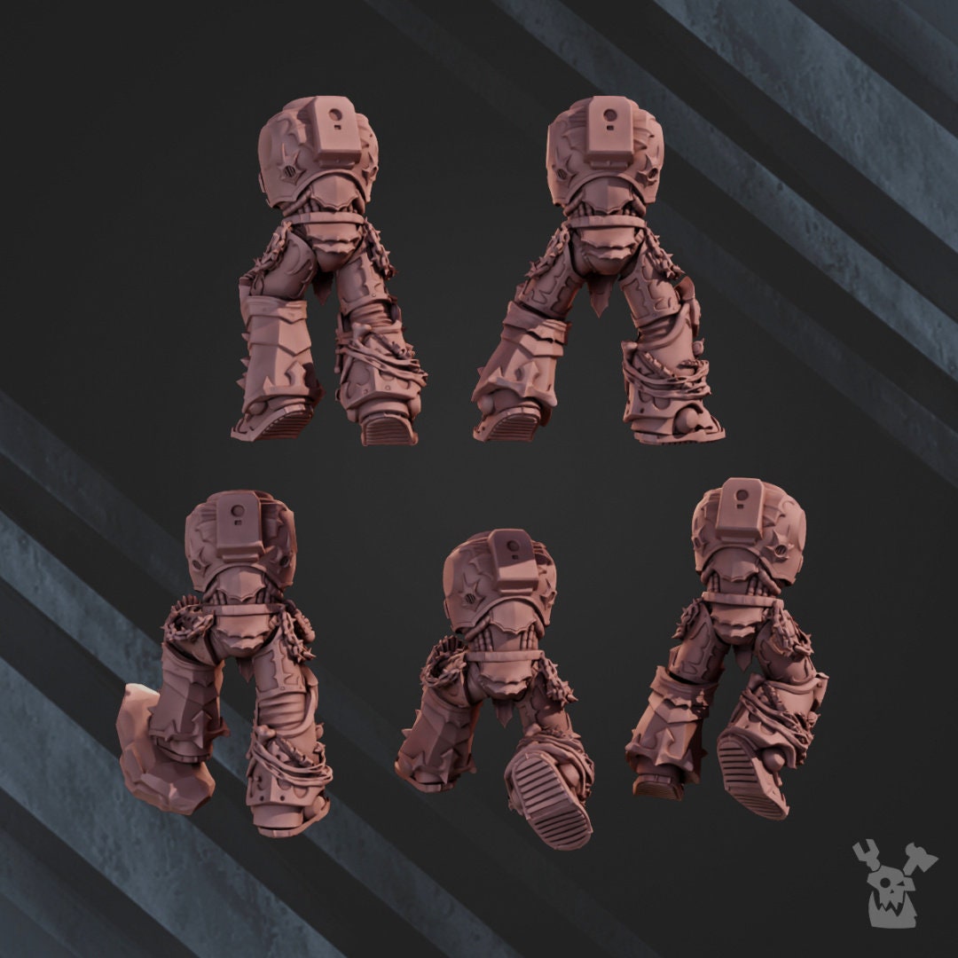 Nocturnal Bodies Set x5 Resin Upgrade Parts alternate view 2