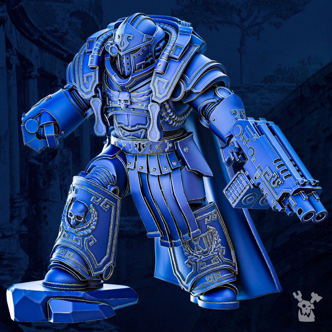 Grav. Princeps Squad x5 Resin Miniatures Set alternate view 4