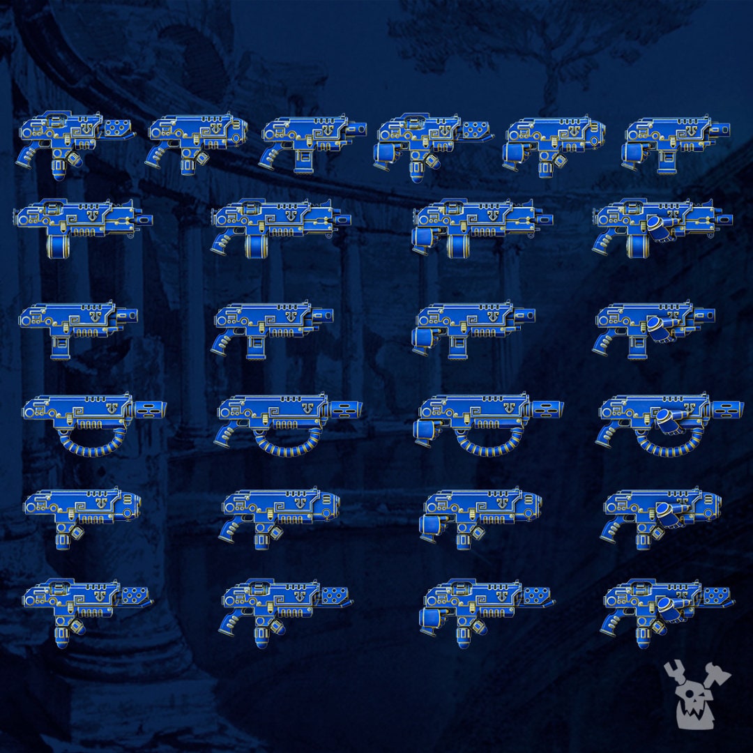 Princeps Cohorte Squad x8 Resin Miniatures Set - DakkaDakka alternate view 5