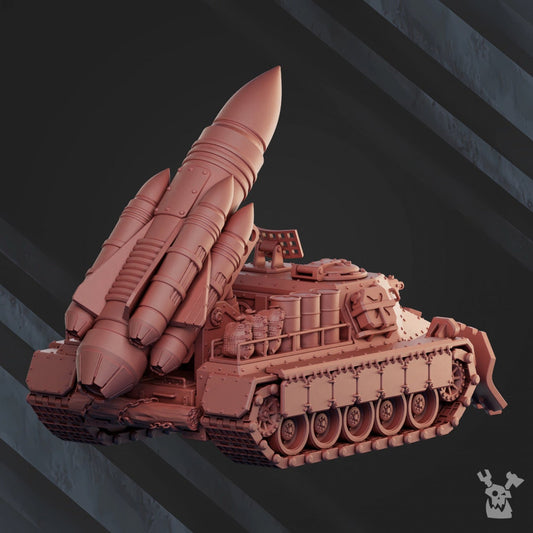 Automated Missile Launcher Resin Miniature Figure - DakkaDakka alternate view 2