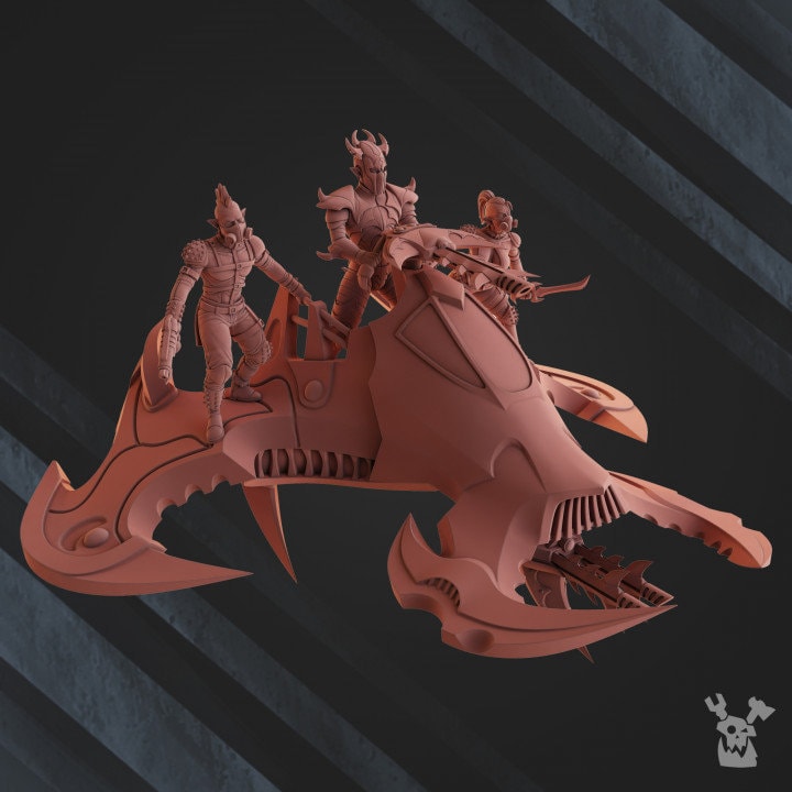Heavy Turbo Bike Resin Upgrade Parts - DakkaDakka alternate view 3