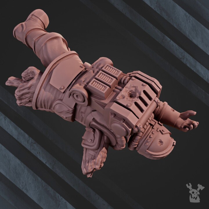 Fallen Soldiers Set Resin Miniature Figure alternate view 5
