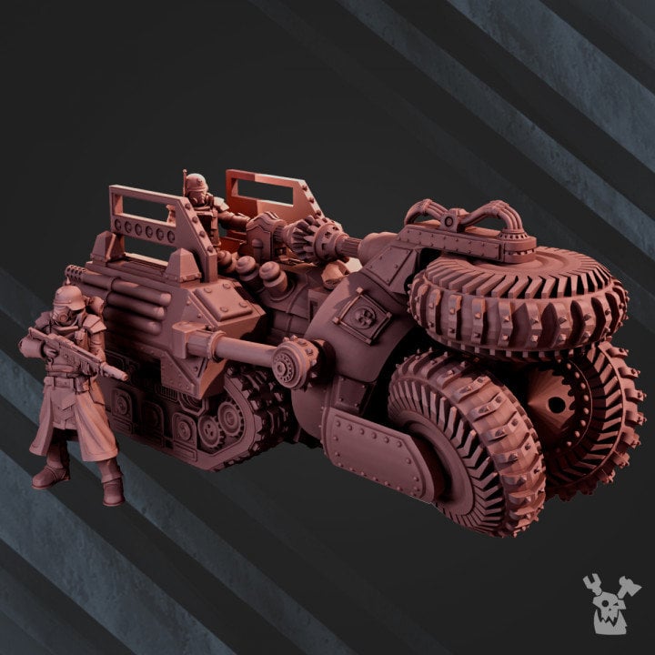 2nd Death Division Wall Crusher Resin Terrain Set - DakkaDakka Miniatures product image