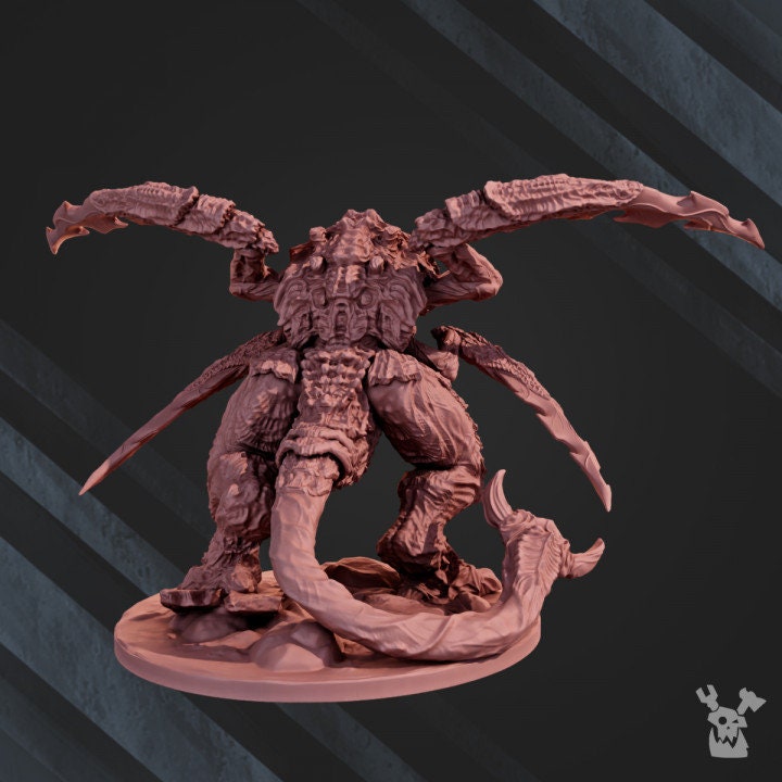 Hive King Resin Boss Miniature - DakkaDakka alternate view 3