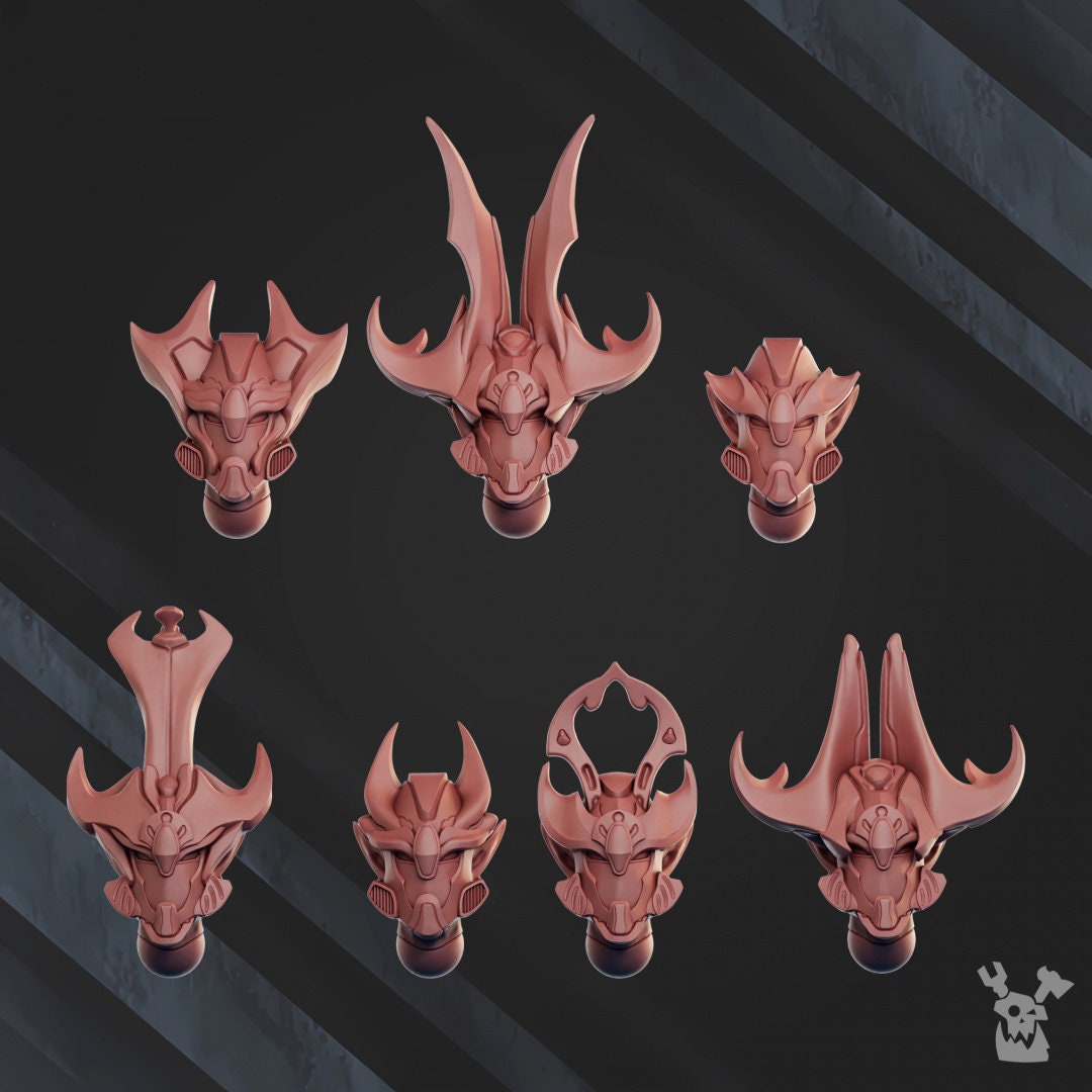 Orbit Guardians Squad x7 Resin Upgrade Parts alternate view 5