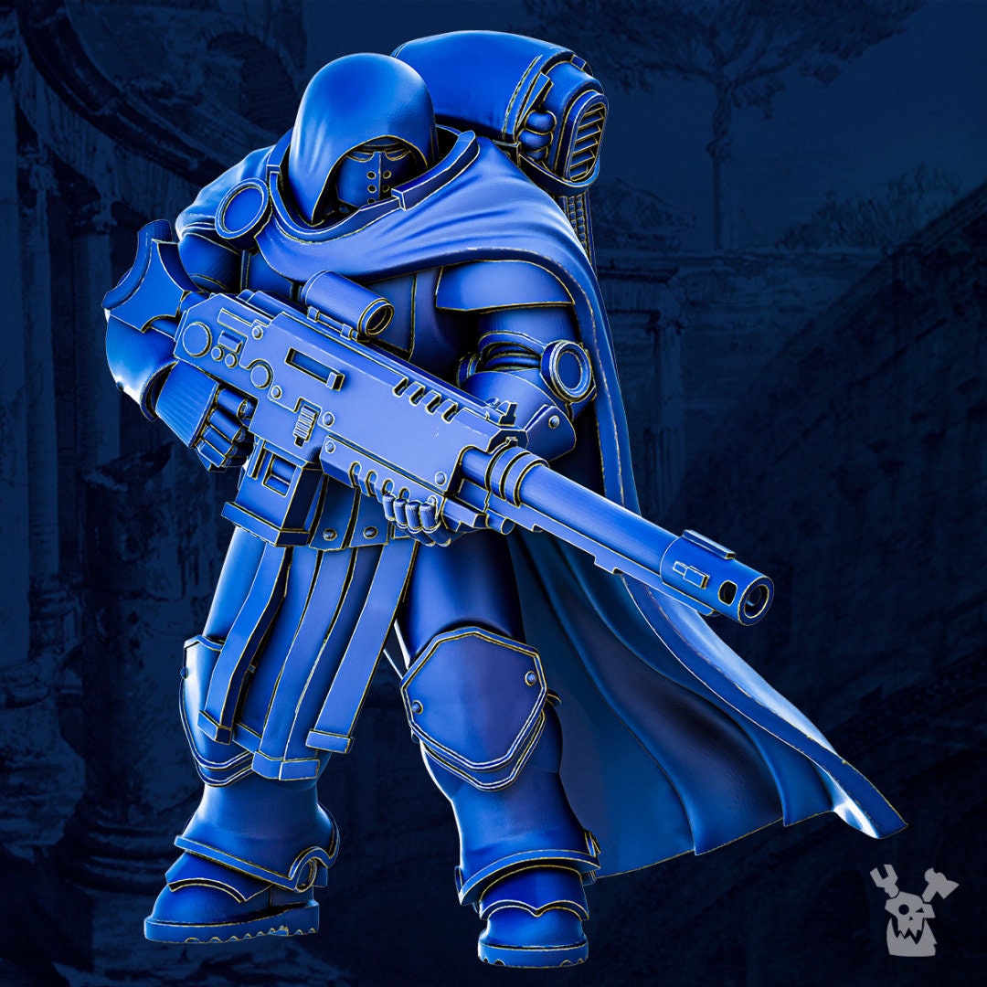 Acer Oculus Scout Sniper Squad x3 Resin Miniatures Set - DakkaDakka alternate view 4
