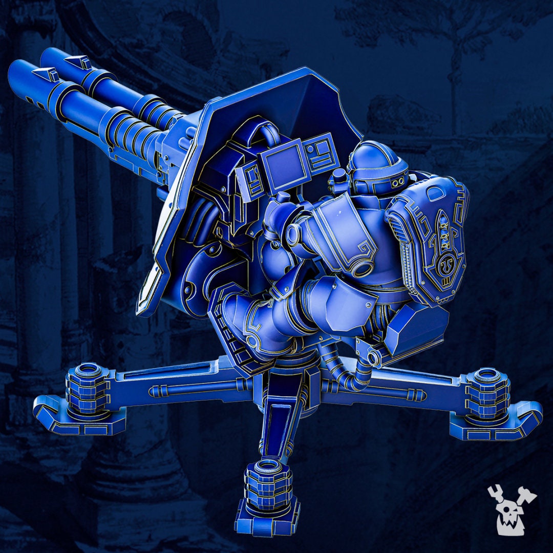 Legio Prime Victrix Support Turret Resin Upgrade Parts - DakkaDakka alternate view 2