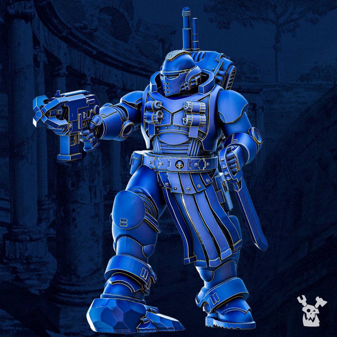 Tacet Vestiga Squad x5 Resin Miniatures Set - DakkaDakka alternate view 5