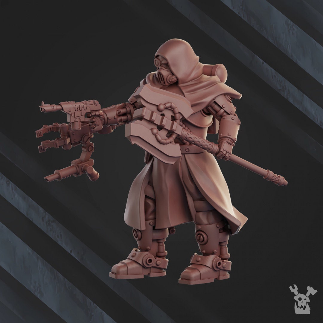 Machine Cult Engineer Resin Miniature Figure - DakkaDakka alternate view 3