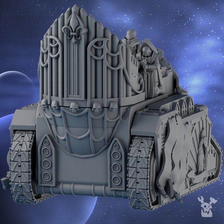 Heavy Preacher Tank Resin Upgrade Parts alternate view 3