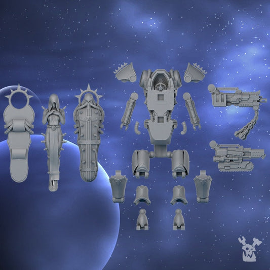 Bonebreak Machine Resin Miniature Figure alternate view 2