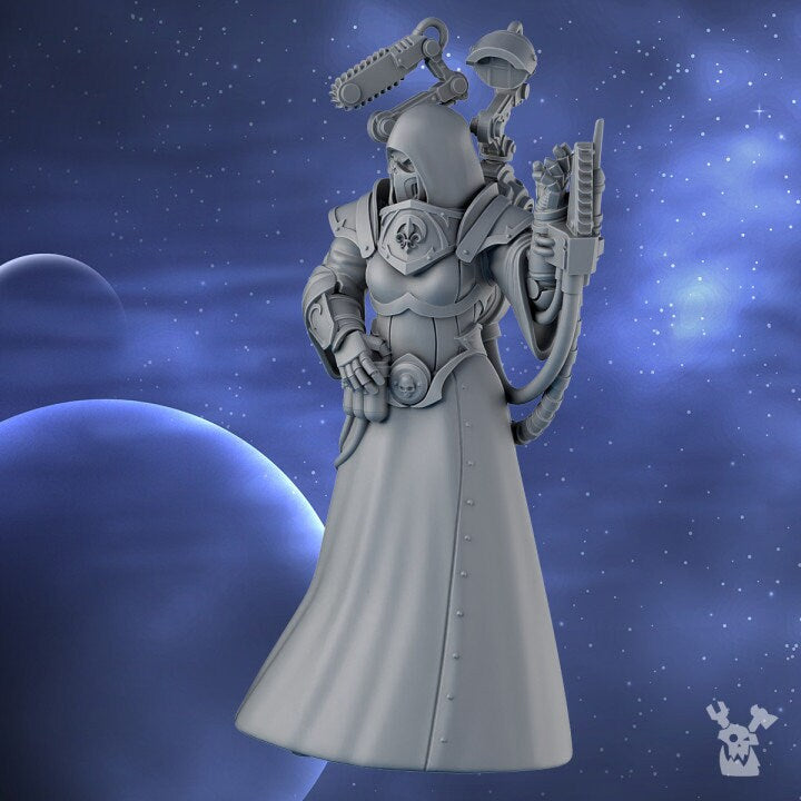 Daughter of Mercy Resin Miniature Figure - DakkaDakka Miniatures alternate view 3