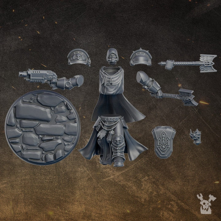 Sir Gawein Resin Miniature Figure - DakkaDakka alternate view 2