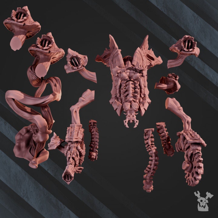Plague Drone Resin Miniature Figure - DakkaDakka alternate view 3