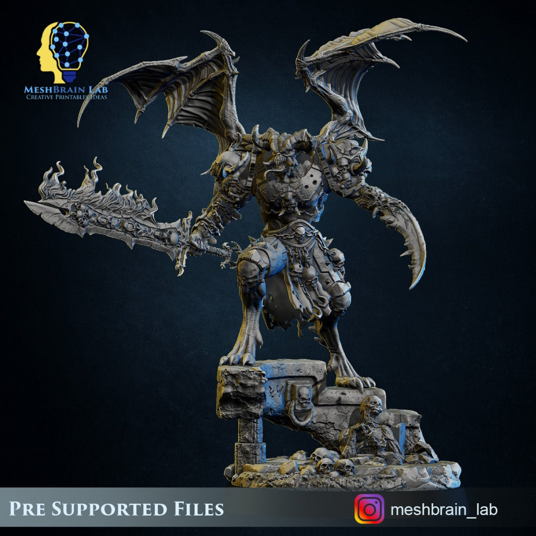 Doom Marine Rewarded Resin Miniature Figure alternate view 5