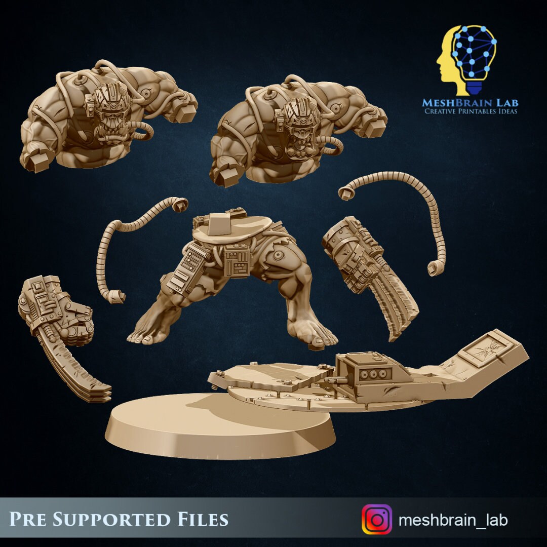Ork Weapon Waagh Resin Upgrade Parts alternate view 5