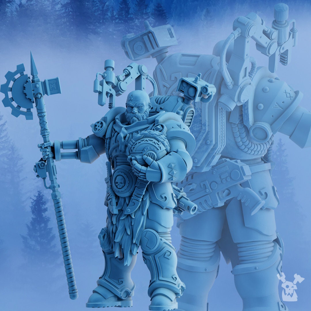 Dangran, Father of Ethereal Mountains Resin Miniature Figure - DakkaDakka Miniatures alternate view 2