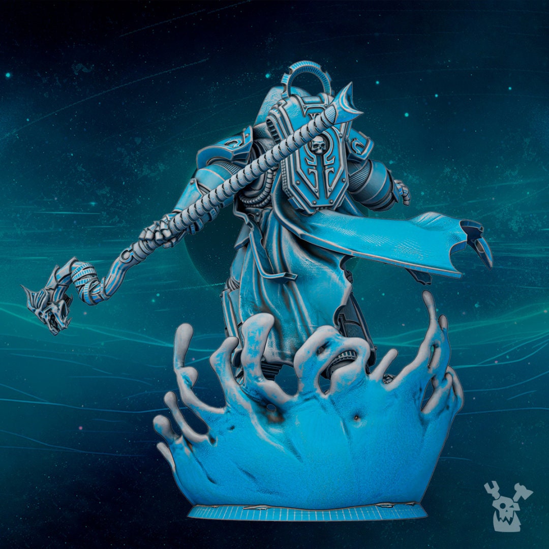 Scylla Legion Nethuns the Tidal Wave Resin Upgrade Parts alternate view 2