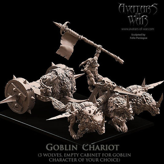 Goblin Chariot Resin Vehicle Miniature alternate view 2