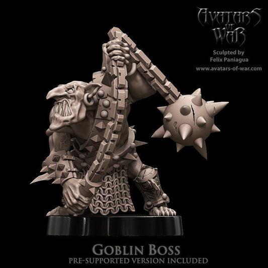 Goblin Boss Resin Boss Miniature alternate view 2