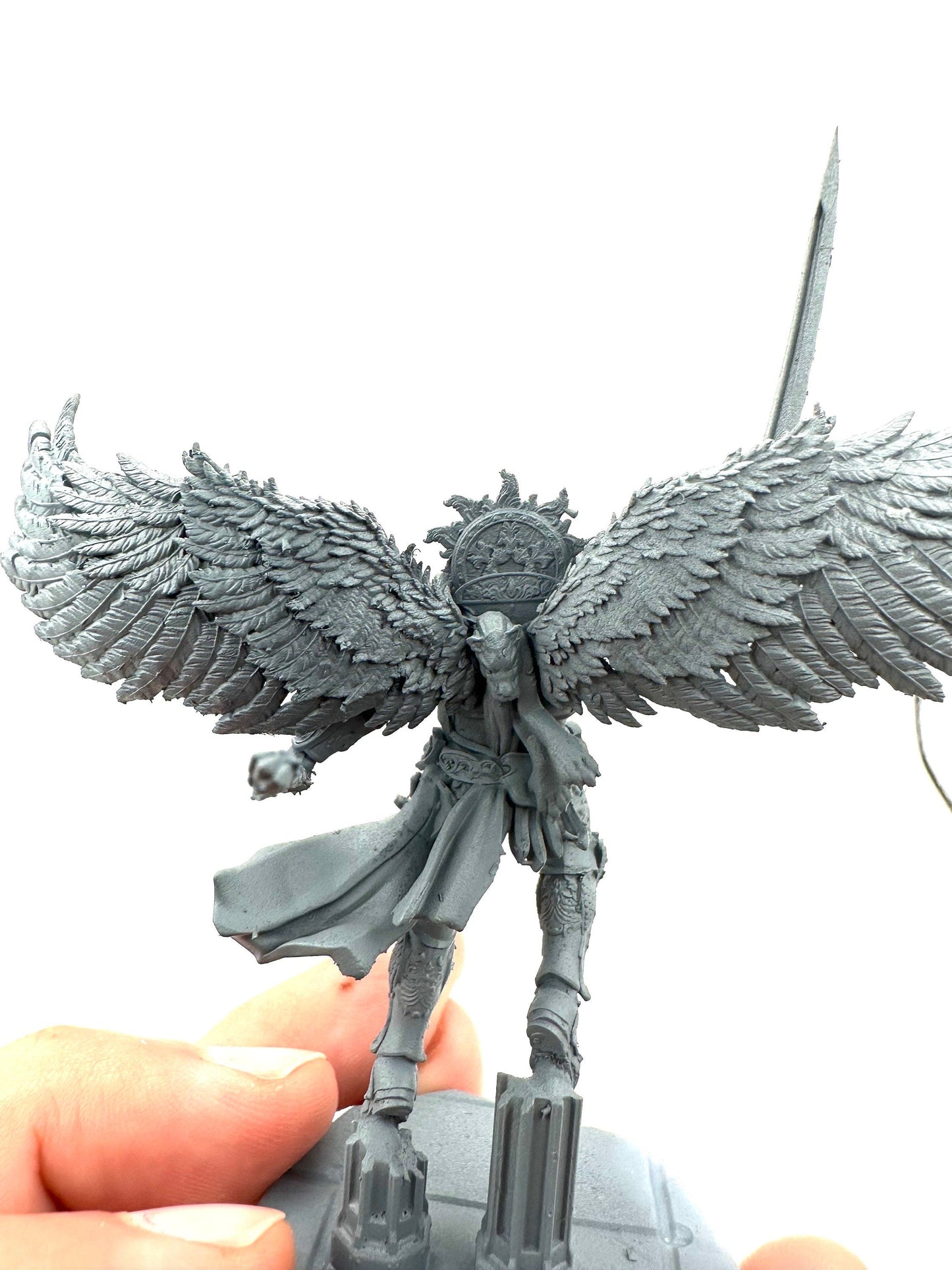 Angel of Glory Resin Miniature Figure alternate view 6