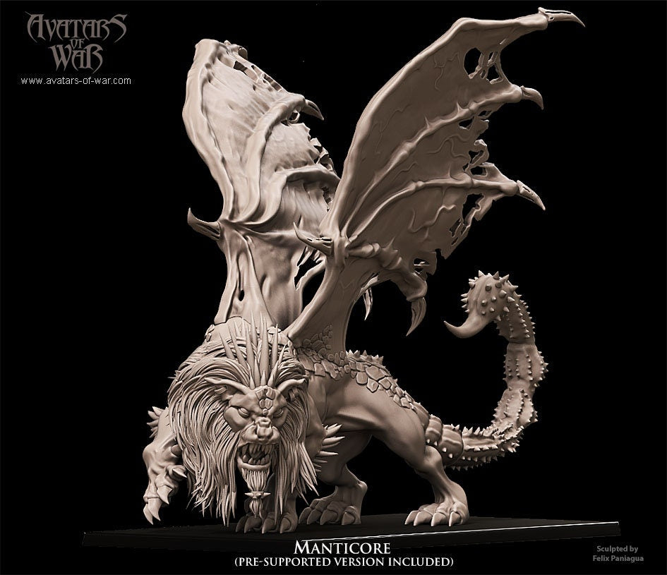 Manticore Resin Boss Miniature product image
