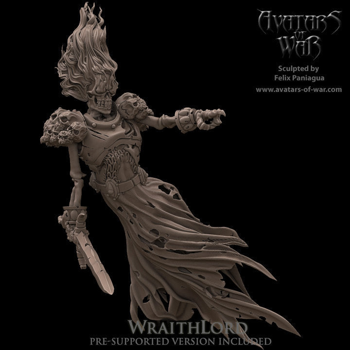 Wraith Resin Miniature Figure alternate view 2