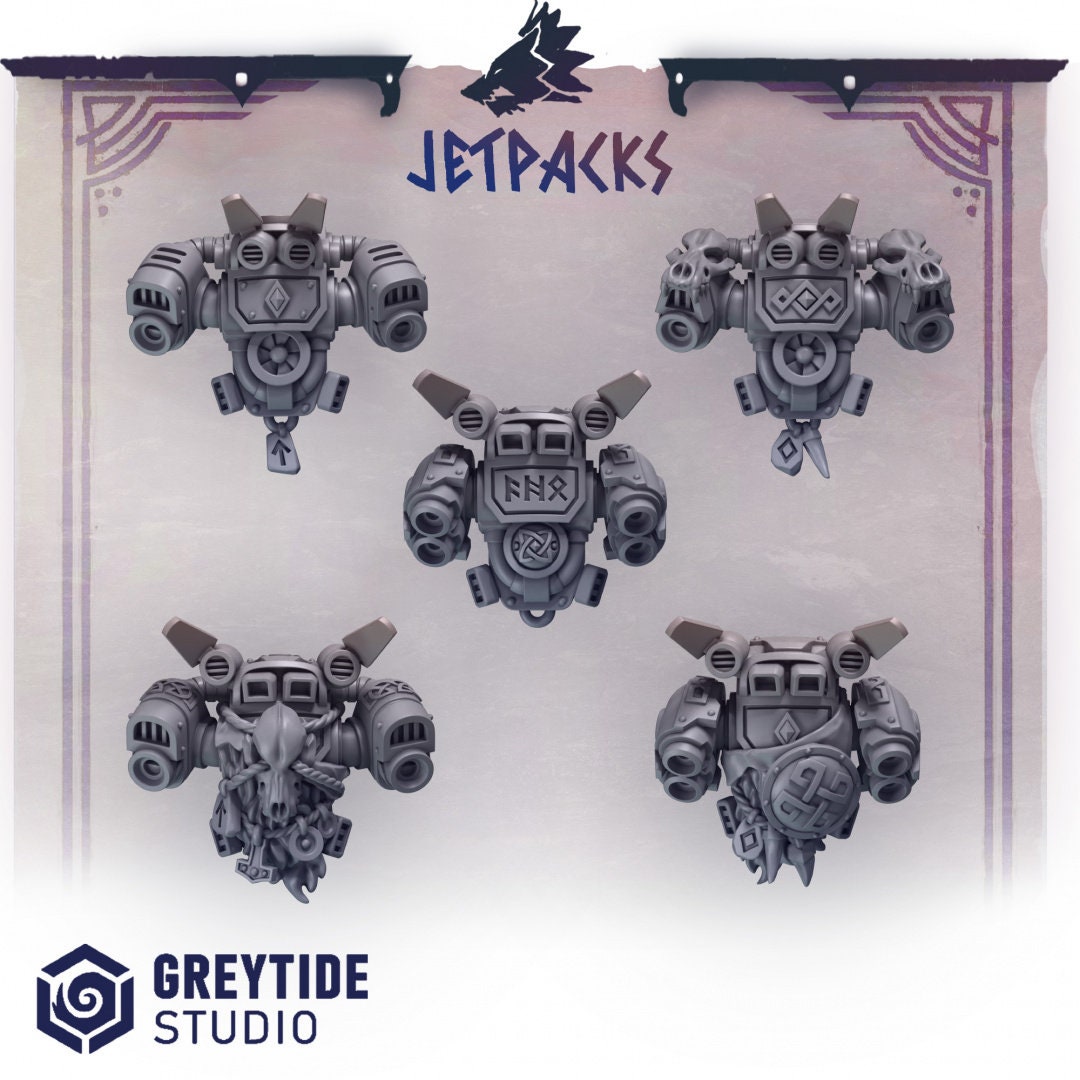 Jetpacks x5 Resin Upgrade Parts product image