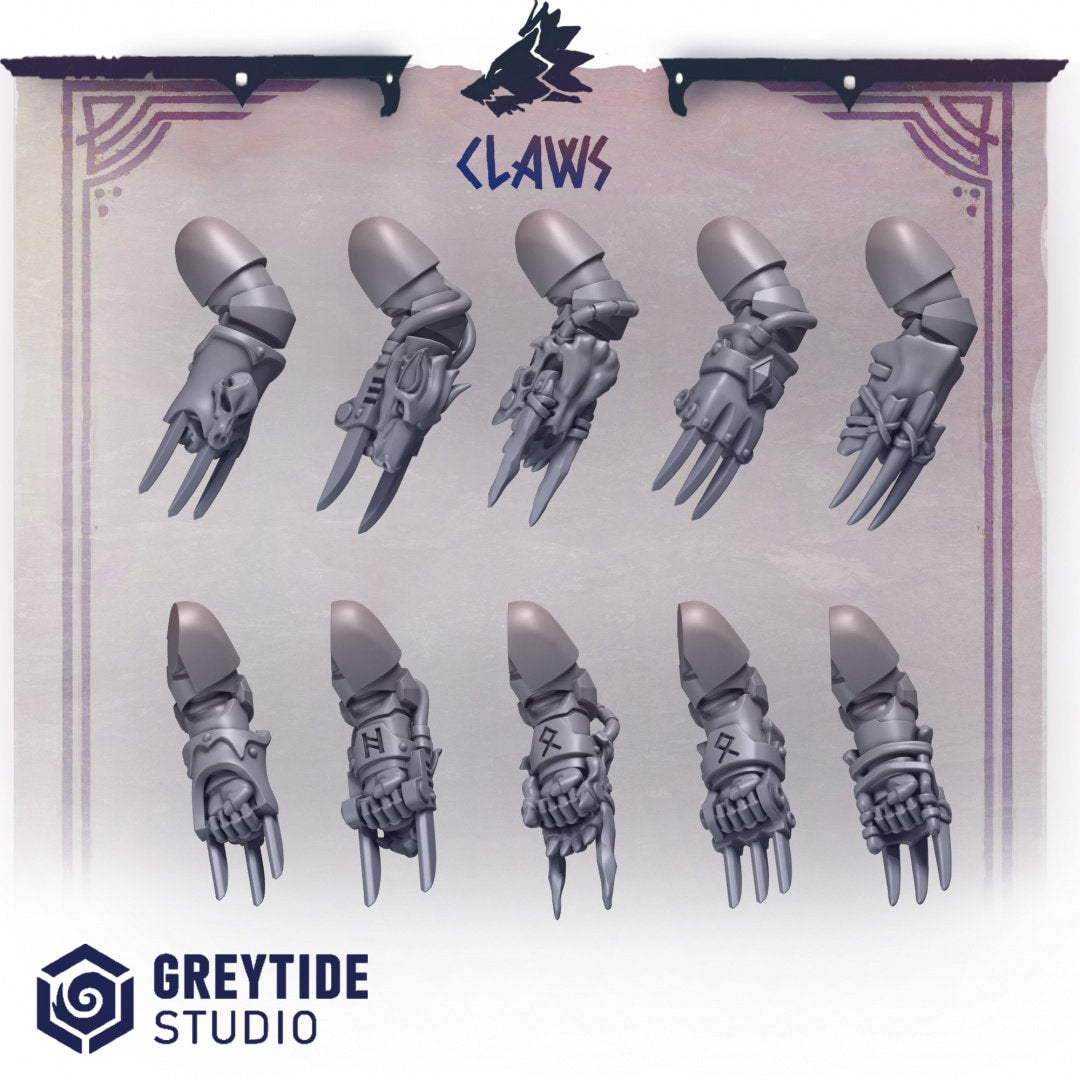 Claws x10 Resin Upgrade Parts product image