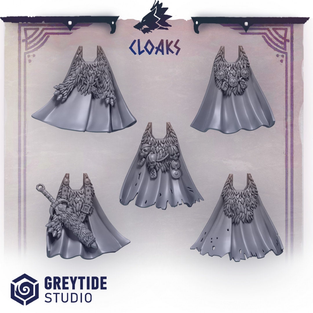 Cloaks x10 Resin Upgrade Parts product image