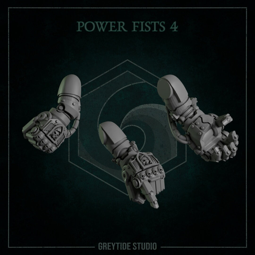 Fists x6 Resin Upgrade Parts product image