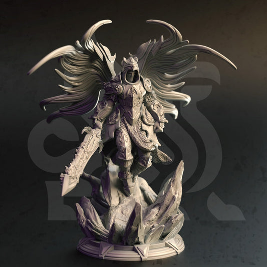 Ascended Angelic Paladin Resin Miniature Figure alternate view 2