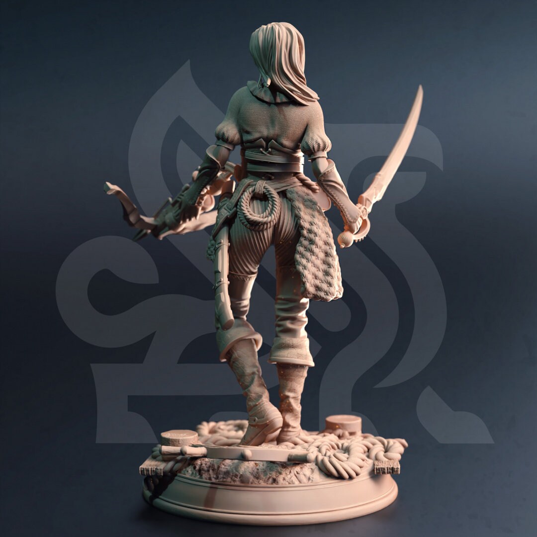 Sea Elf Corsair Resin Miniature Figure alternate view 2