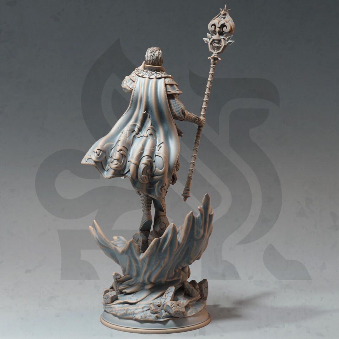 Master Sorcerer Resin Miniature Figure alternate view 2