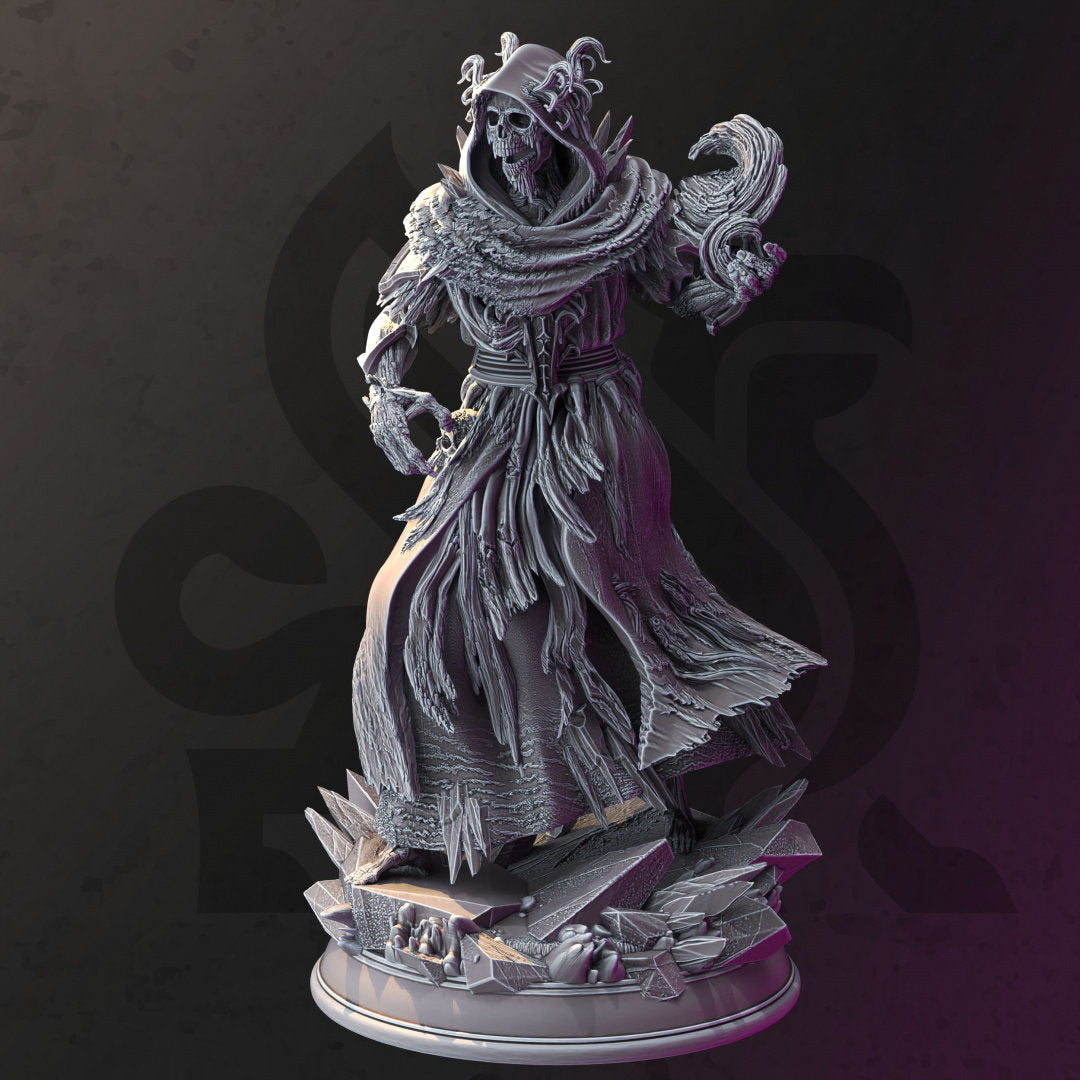 Frozen Lich Resin Miniature Figure alternate view 3