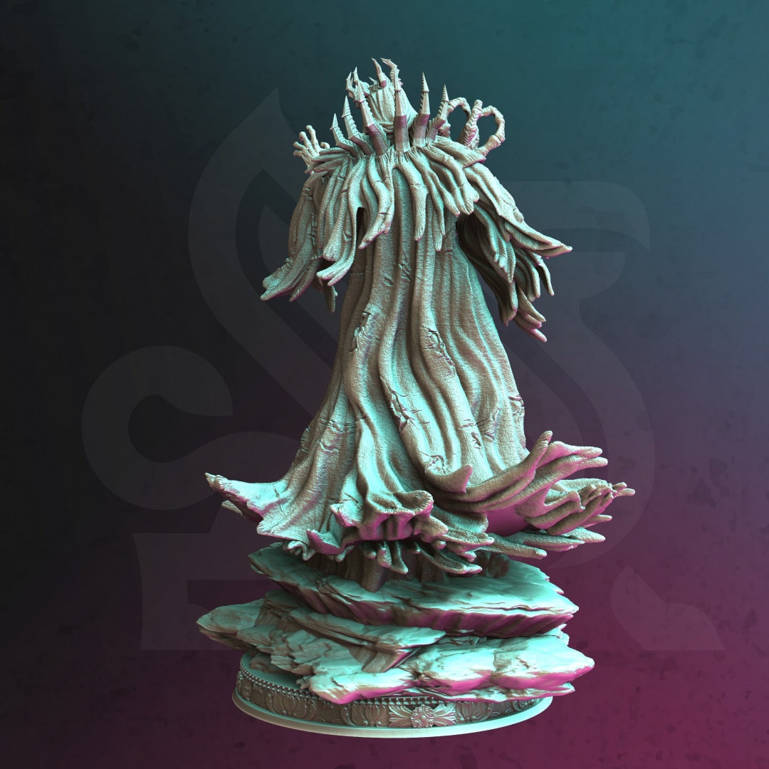 Ancient Lich Resin Miniature Figure alternate view 2