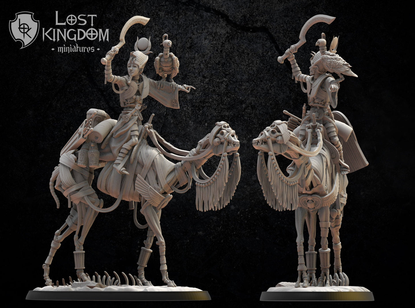 Khalid the Eternal Resin Boss Miniature alternate view 2