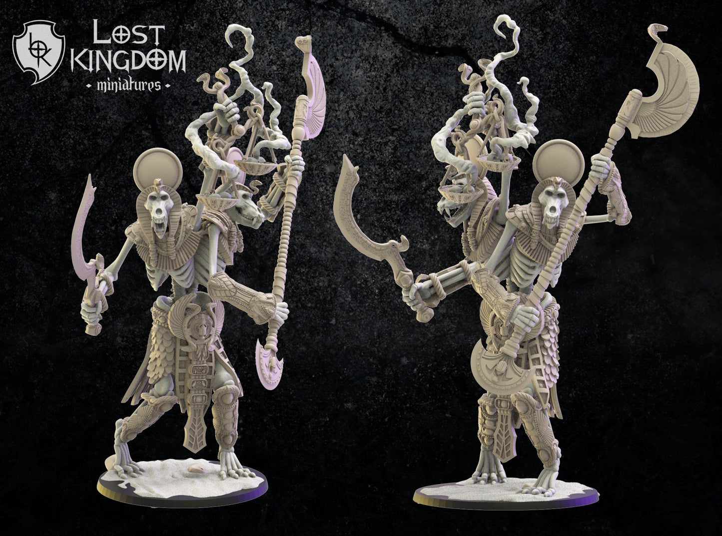 Siames Bone Colossus Resin Boss Miniature alternate view 2