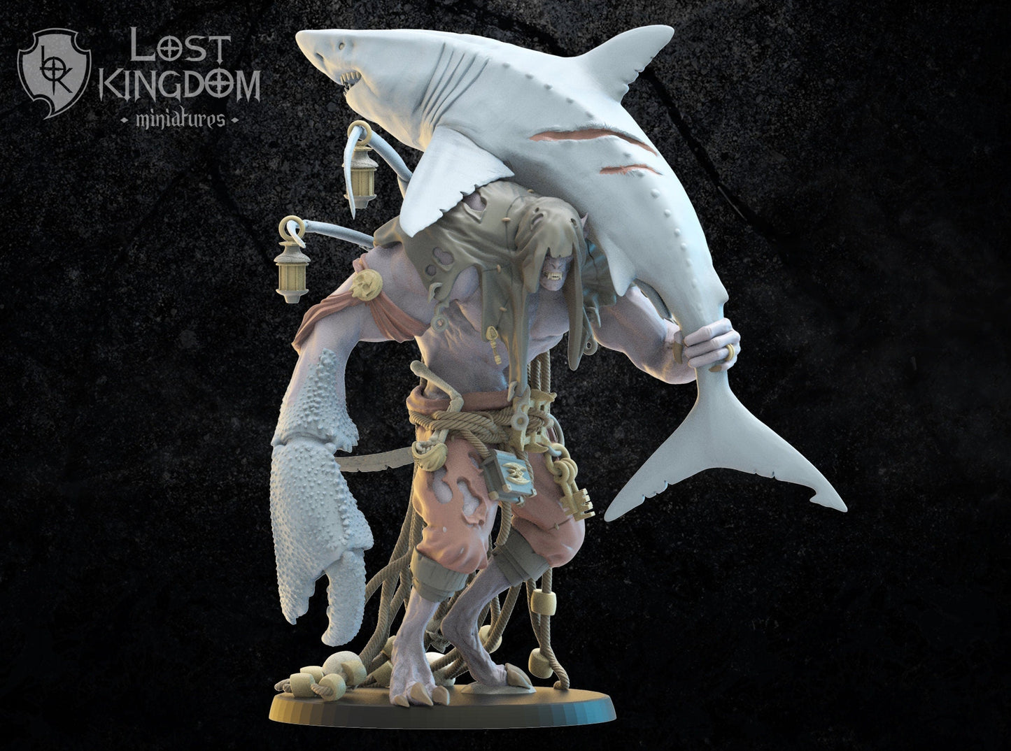 Eldritch "The Claw" Vycanthrope Hero Resin Upgrade Parts alternate view 3