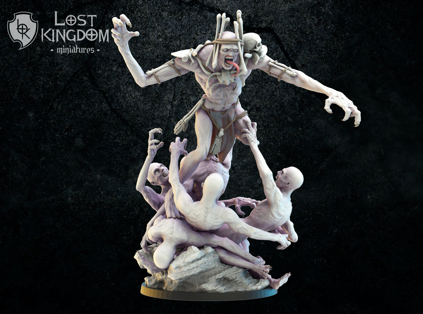 Ozul, Ghul King Resin Boss Miniature alternate view 3