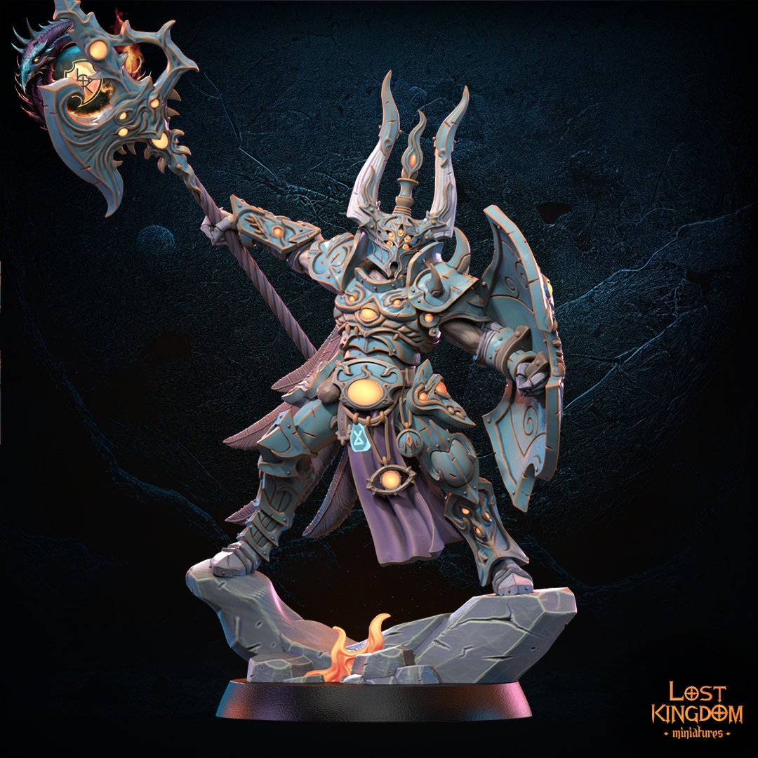 Supreme Sorcerer of Chaos Resin Boss Miniature alternate view 3