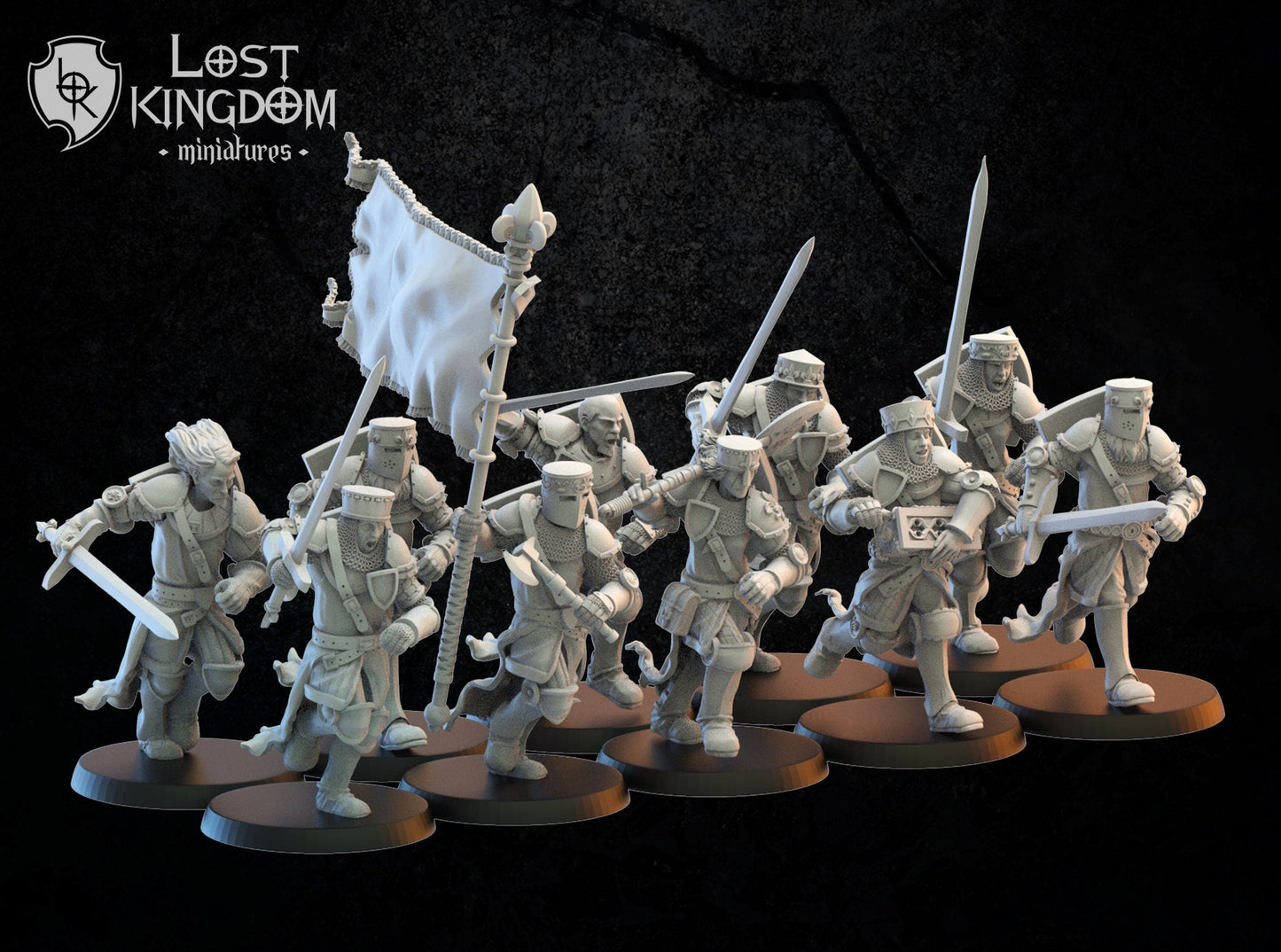 of Rangers On Foot x10 Resin Miniatures Set product image