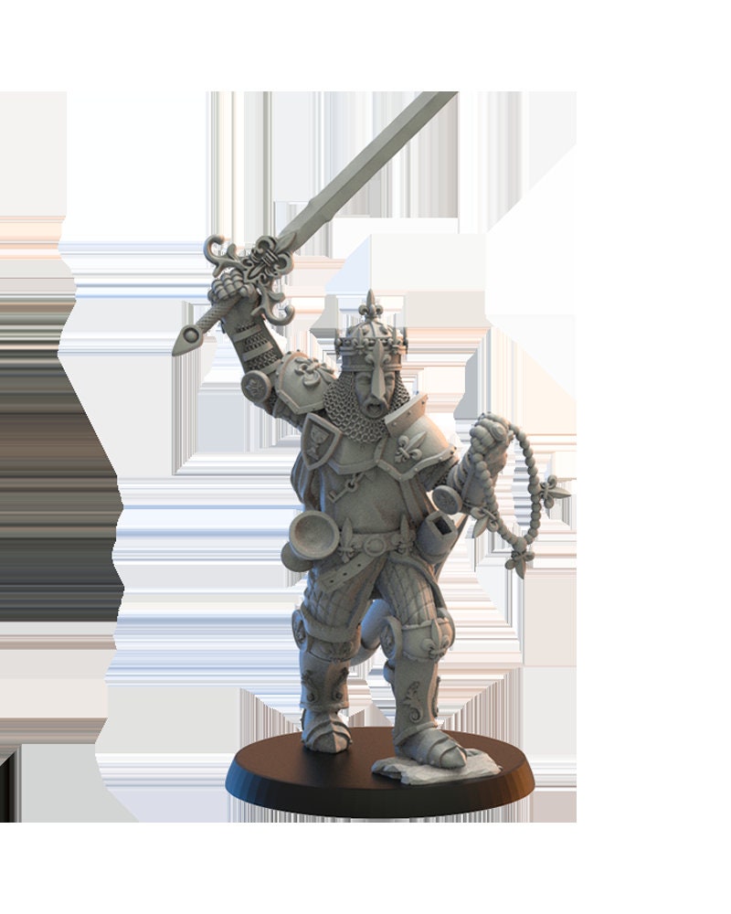 Alard, King of Mercia Resin Boss Miniature product image